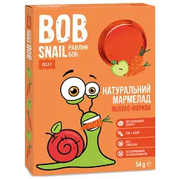 Натуральный мармелад Bob Snail Яблоко-Морковь 54 г