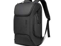 Рюкзак міський Bange BG-7267 25л ранець з відсіком для ноутбука до 15.6'' USB-роз'єм Black (19371) - мініатюра 2