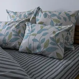 Постільна білизна ТЕП Soft Dreams Spring Basil 70x70 двоспальна білий - мініатюра 4