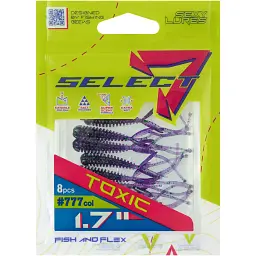 Силікон Select Toxic 1.7" 777 FE (8 шт/уп) - мініатюра 2
