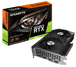 Відеокарта GeForce RTX 3060 12GB Gigabyte WindForce OC (GV-N3060WF2OC-12GD)
