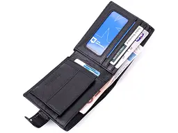 Чоловічий шкіряний гаманець ST Leather 12.5х10х2 см acs0028282 - мініатюра 4