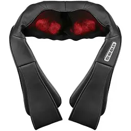 Універсальний роликовий електричний масажер для спини шиї та плечей Inspire 055K Black (BISD-055K)