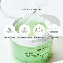 Гелеві тонер-пади з морськими водоростями Biodance Sea Kelp Gel Toner Pad 60 шт. - мініатюра 5