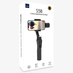 Стабілізатор WIWU S5B Three-Axis Motorized Gimba Stabilizer Black - мініатюра 6