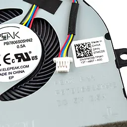 Вентилятор для Dell Inspiron 5570 5575, 5593 3583 3584 3585 P75F, (07MCD0, DC28000K7F0, DC28000K7F0) - мініатюра 3