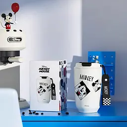 Термокухоль Germ Mocha Series Disney Mickey Smiley 430 мл [GE-DS22AW-B16] [118607] - мініатюра 2
