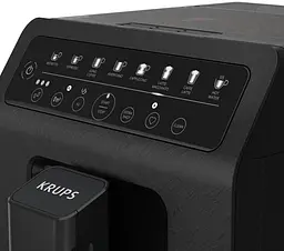 Krups Кавомашина Evidence Eco-Design, 2.3л, зерно, автомат.капуч, LED-дисплей, аторец.-6, сенсор.керування, чорний - мініатюра 9