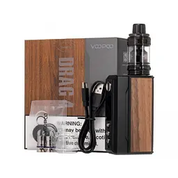 Електронна сигарета Voopoo Drag 4 177W with UFORCE-L Kit Black Walnut (12406) - мініатюра 3