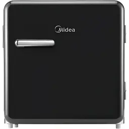 Холодильник Midea Midea MDRD86SLF30 50 см черный ретро