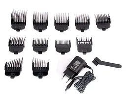 Машинка для стрижки Remington Virtually Indestructible, мережа+акум., насадок-11, сталь, сріблястий - мініатюра 2