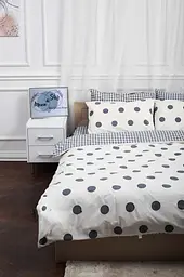 Комплект постільної білизни Moon&Star King Size 220x240 см наволочки 4х50х70 см Riccarda Ranforce Elite - мініатюра 5