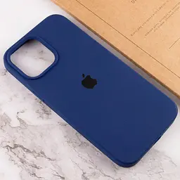 Чохол Silicone Case для Apple iPhone 15 Pro Deep Navy AA [92758] - мініатюра 4