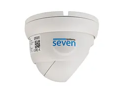 IP відеокамера Seven Systems IP-7212PA 3 Мп вулична/внутрішня 2,8 White - мініатюра 3