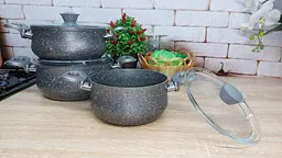 Набір посуду O.M.S. Collection 3027 Grey - мініатюра 3