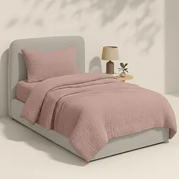 Дитяча постіль Cosas Savana без простирадла муслін 110х140 см (Set_Muslin_45Savana_140_2) - мініатюра 2