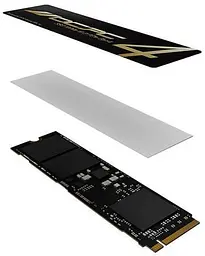 Накопичувач SSD OCPC SSD 1Tb MBL-401 Heatsink M.2 2280 NVMe PCIe 4.0 x4, Retail (SSDMBL4011TB) - мініатюра 2