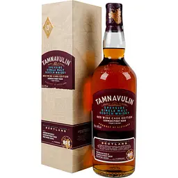 Віскі Tamnavulin German Pinot Noir Cask Finish Speyside Single Malt Scotch Whisky 40% 0.7 л в подарунковій коробці