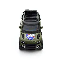 Автомодель TechnoDrive Шеврони Героїв Land Rover Defender 110 25 ОПДБр (250289M) - мініатюра 6