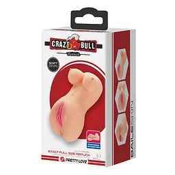 Мастурбатор Crazy Bull Hannah Masturbator Flesh - мініатюра 9