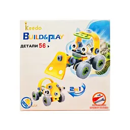 Конструктор Build&Play 2 в 1 "Будівельники" HANYE J-7725, 56 елемента - мініатюра 2