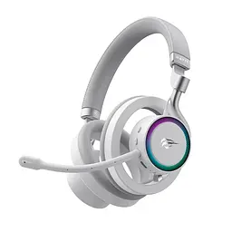 Бездротові ігрові навушники HAVIT Fuxi-H8 White + Gray HAVIT (29171-000) - мініатюра 5