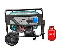 Генератор Газ/бензиновий INVO H6250D-G 5.0/5.5 кВт з електрозапуском