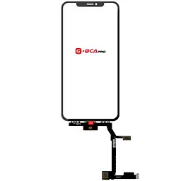 Сенсорний екран iPhone XS Max чорний, з довгим шлейфом, з OCA-плівкою, G+OCA PRo