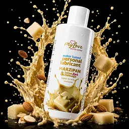 Лубрикант MyLove Aroma Series IntimMassage 2in1 Marzipan, 300 мл - мініатюра 2