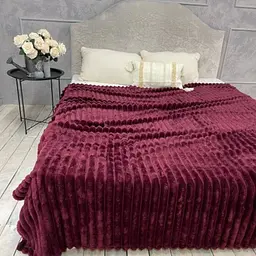 Плед полуторний Шарпей 150*200 см. Марсал Colorful Home - мініатюра 1