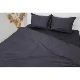 Постільна білизна MirSon Сатин 0848 Blue Black 143х210 (2200002026703) - мініатюра 3