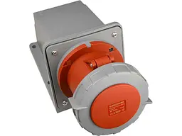 Розетка стаціонарна АСКО серії UСombi 5P 125A IP 67 - мініатюра 2