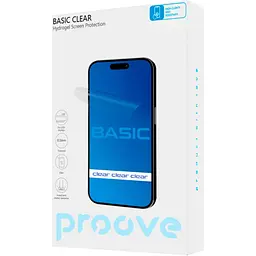 Гідрогелева захисна плівка Proove Hydrogel Screen Protection BASIC Size S Clear (GGBA11600150) [68940]
