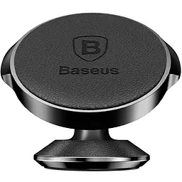 Автомобільний тримач холдер Baseus Small Ears Leather Series Vertical Bracket SUER-F01 Black