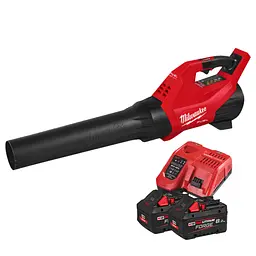 Повітродувка акумуляторна безщіткова MILWAUKEE, M18 FBLG3-802 (зарядний пристрій M12-18 FC, 2 акумулятори FB8 8Аг, картонне паку