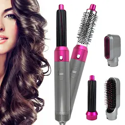 Стайлер для волосся Inspire WT-618 5в1 Grey Pink - мініатюра 2