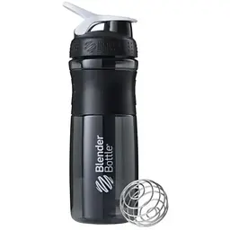 Шейкер спортивний BlenderBottle SportMixer Flip 28oz/820 мл Black/White (SM 28oz Black/White)