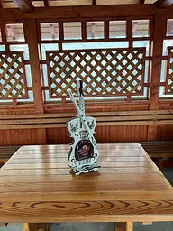 Сувенірна скрипка Коньяк ХО та чарки 61 см - мініатюра 7
