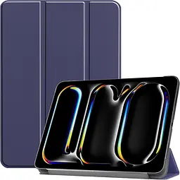Чохол-книжка BeCover Smart Case для Apple iPad Pro 11 M4 2024 Насичено-синій (711622) - мініатюра 2