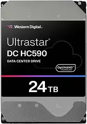 Жорсткий диск Western Digital HDD 3.5 24TB WD Ultrastar DC HC590 512E SE 7200RPM (WUH722624ALE6L4)