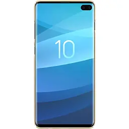 Чохол-накладка Nillkin Super Frosted Shield Samsung Galaxy S10+ G975 Gold - мініатюра 2