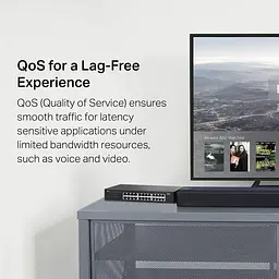 Комутатор TP-Link 24-портовий гігабітний настільний/стійковий (LS1024G) - мініатюра 7