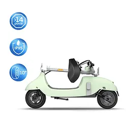 Електросамокат з сидінням OKAI Ceetle PRO EA10C Mint Green 10', 350(900)W, 25Km/h, 10.4Ah, 55Km, 20%,NFC, App, 29kg (EA10C-MG) - мініатюра 4