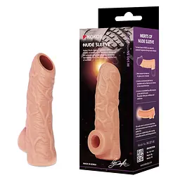 Насадка на член Kokos Nude Sleeve NS 001 L Kokos SX1472 101352 - мініатюра 2