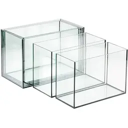 Набір акваріумів AquaLighter aGLASS Aquarium`s Set, 6 шт. (10 л, 11 л, 13 л, 15 л, 17 л, 19 л) - мініатюра 2