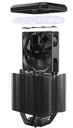 Кулер для процесора 2E GAMING AIR COOL (ACM90D4) RGB 1700 (2E-ACM90D4) - мініатюра 5
