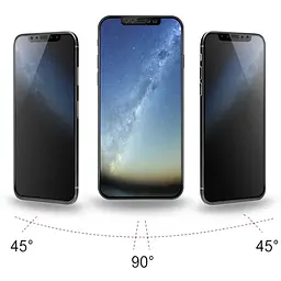 Захисне скло BeCover Anti-spying для Samsung Galaxy M10 SM-M105 Black (703918) - мініатюра 5