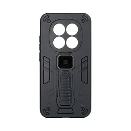 Чехол для Xiaomi Redmi Note 15 Pro 5G, Proover, черный, с подставкой и магнитом, противоударный, ударопрочный, бронированный, панель-накладка, защита всего корпуса, термополиуретан (TPU) + поликарбонат (PC), ArmorStandart (ARM89749)