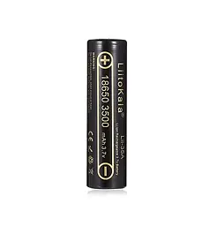 Акумулятор із захистом LiitoKala Lii-35A-PCB 18650 3500mAh Li-ion 3.7V Чорний (2899693956)