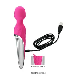 Вібромасажер - Pretty Love Antony Heat Massager Pink - мініатюра 9